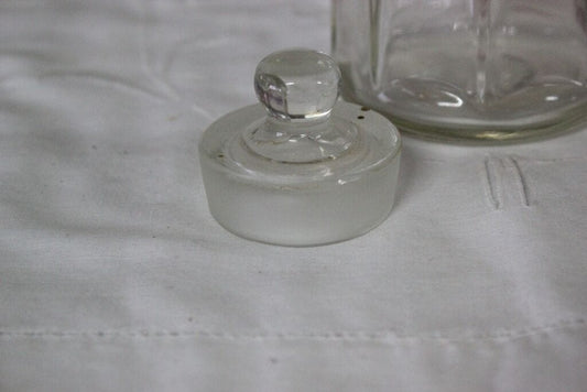 VASO CONTENITORE IN VETRO CON COPERCHIO H cm 21 / BARATTOLO VINTAGE Categoria  Vetri e Cristalli