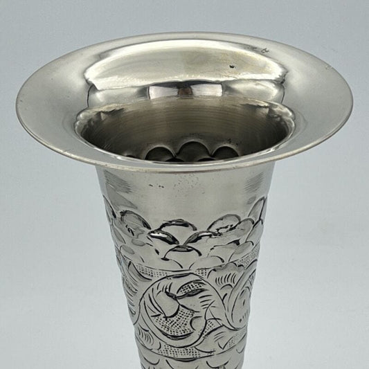 Vaso in argento stile 800 sheffield porta fiori in silverplate cesellato EPNS Categoria  Silver plated sheffield style
