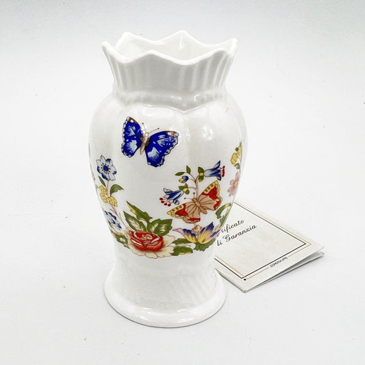 Vaso in porcellana portafiori vintage piccolo vasetto stretto monofiore Aynsley Categoria  Vasi e Portafiori