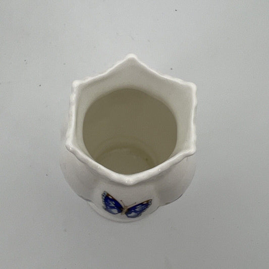Vaso in porcellana portafiori vintage piccolo vasetto stretto monofiore Aynsley Categoria  Vasi e Portafiori