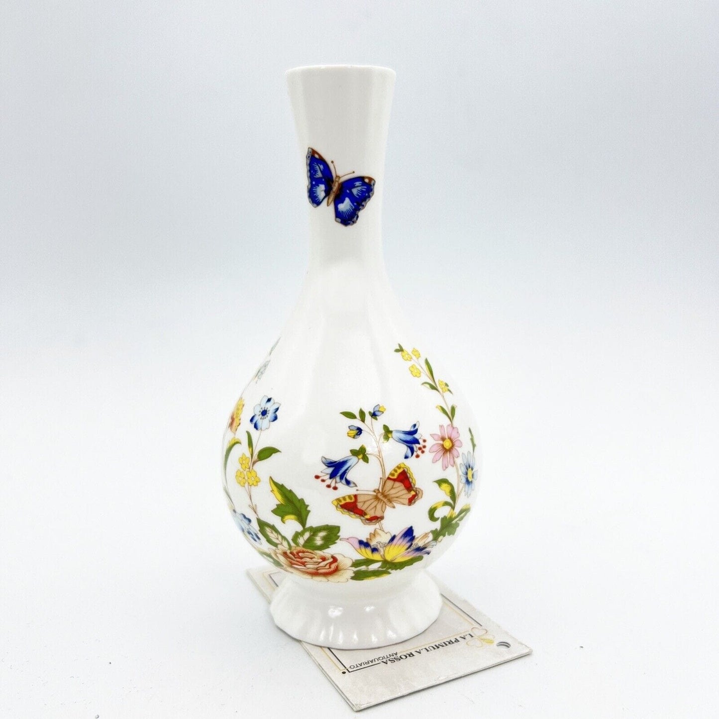 Vaso in porcellana portafiori vintage piccolo vasetto stretto monofiore Aynsley Categoria  Vasi e Portafiori