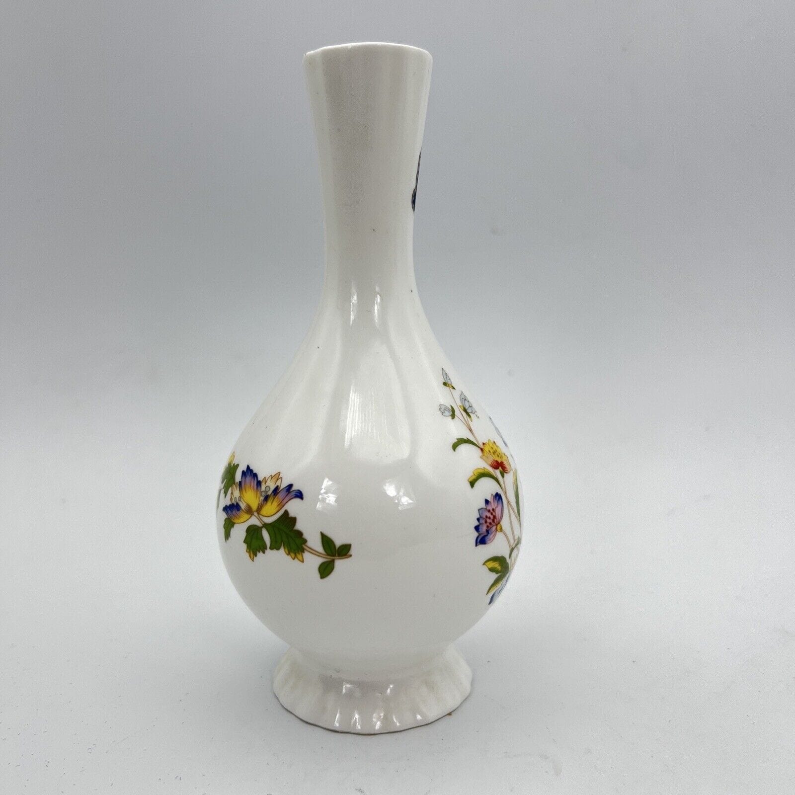 Vaso in porcellana portafiori vintage piccolo vasetto stretto monofiore Aynsley Categoria  Vasi e Portafiori