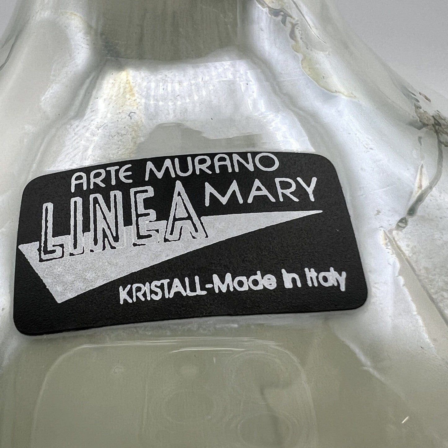 Vaso in vetro di murano porta fiori stile liberty vasetto vintage opaline bianco Categoria  Vetri e Cristalli