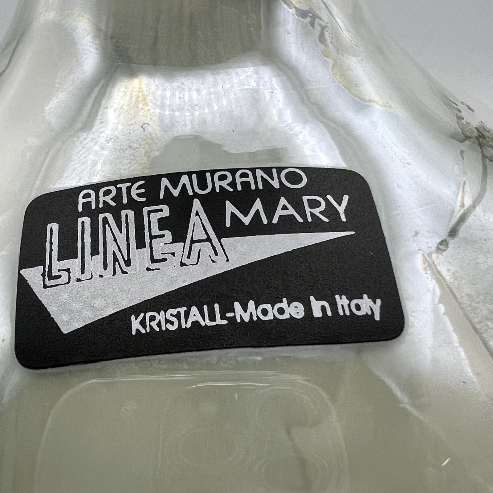Vaso in vetro di murano porta fiori stile liberty vasetto vintage opaline bianco Categoria  Vetri e Cristalli