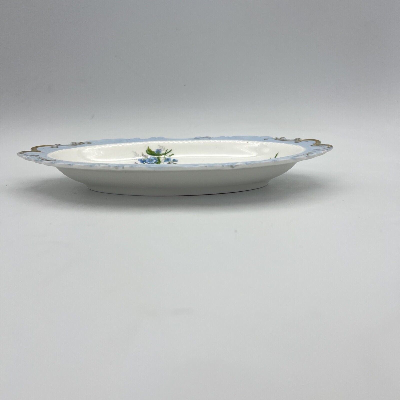 Vassoietto Vassoio Piatto Royal Albert in porcellana Forget Me Not Fiori Anni 70 Categoria  Piatti Vassoio