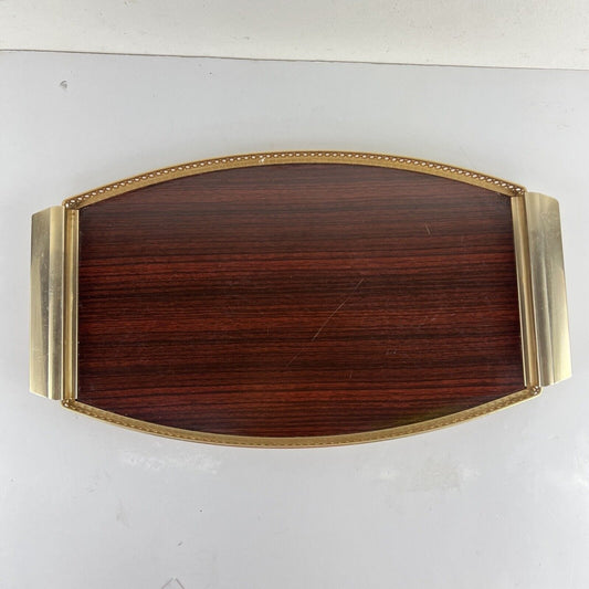 Vassoio da portata vintage stile antico anni 60 MB Mid Century Guantiera Categoria  Sheffield & Argento