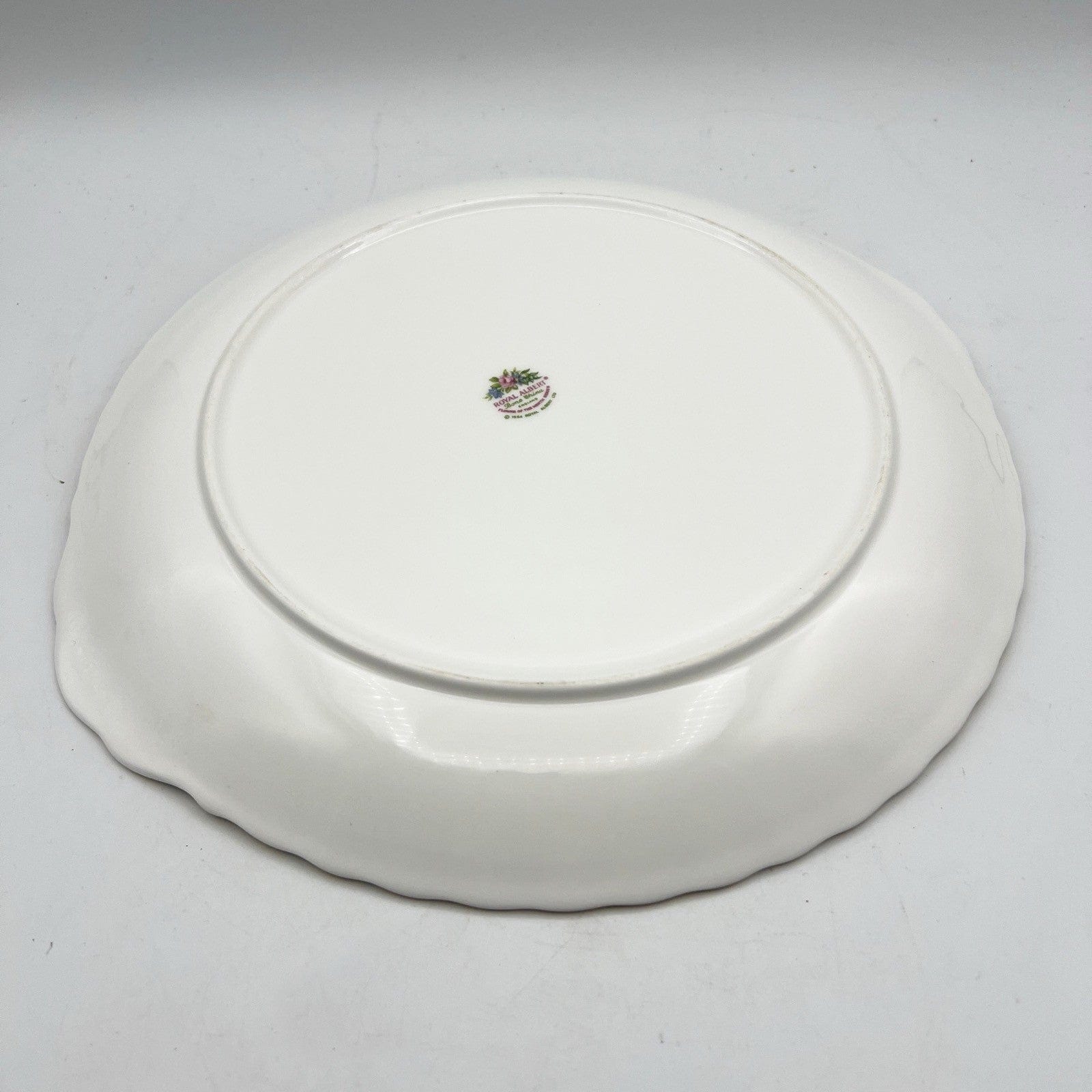 Vassoio piatto torta in porcellana Royal Albert con mesi Flower Of The Month Categoria  Piatti Vassoio