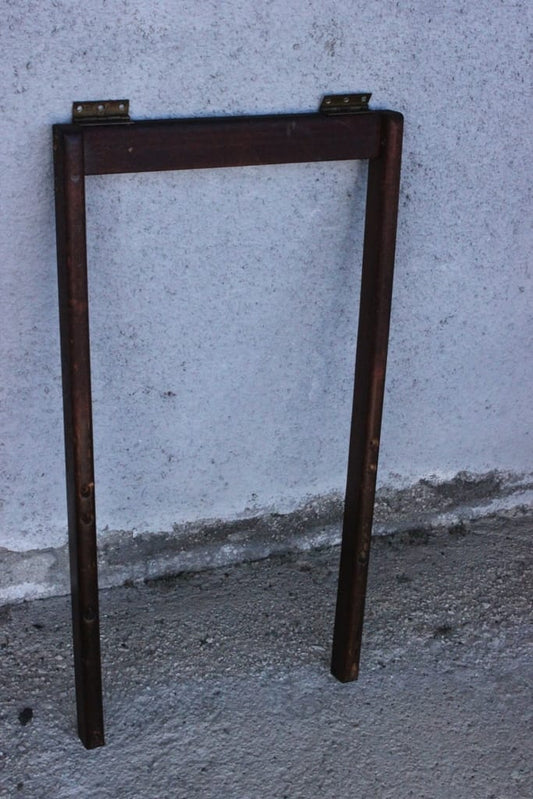 VECCHIA COPPIA DI GAMBE IN LEGNO PER TAVOLO / GAMBE DI SOSTEGNO  IN LEGNO Categoria  Cimase-Fregi-Intagli in legno