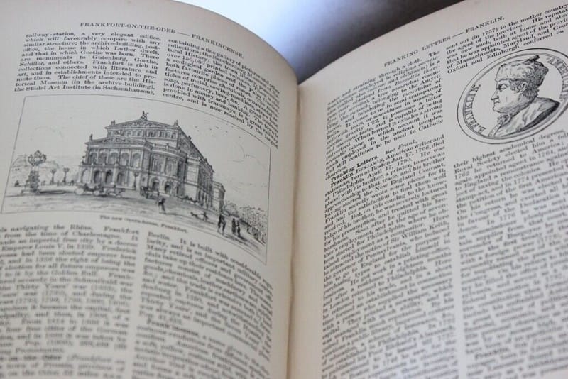 VECCHIA  ENCICLOPEDIA "THE MODERN CYCLOPEDIA"  FIR  ILO VOL.IV / LIBRO 1904 Categoria  Libri
