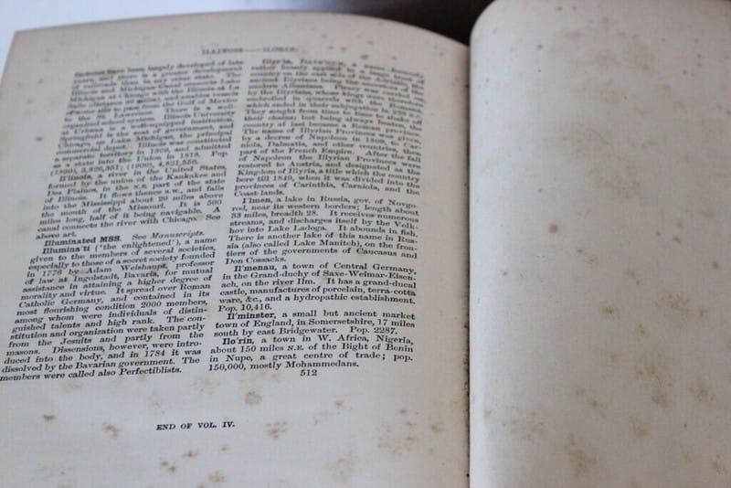 VECCHIA  ENCICLOPEDIA "THE MODERN CYCLOPEDIA"  FIR  ILO VOL.IV / LIBRO 1904 Categoria  Libri