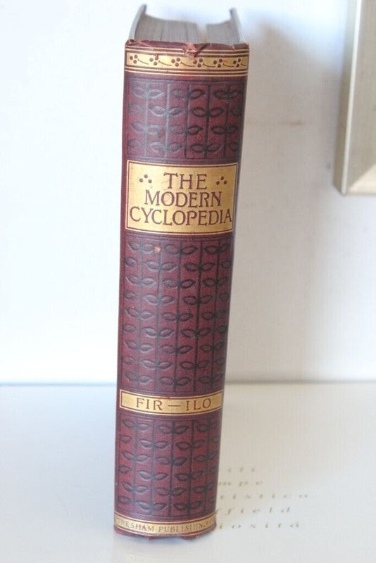VECCHIA  ENCICLOPEDIA "THE MODERN CYCLOPEDIA"  FIR  ILO VOL.IV / LIBRO 1904 Categoria  Libri