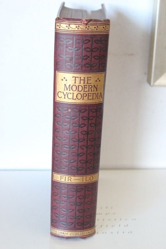 VECCHIA  ENCICLOPEDIA "THE MODERN CYCLOPEDIA"  FIR  ILO VOL.IV / LIBRO 1904 Categoria  Libri