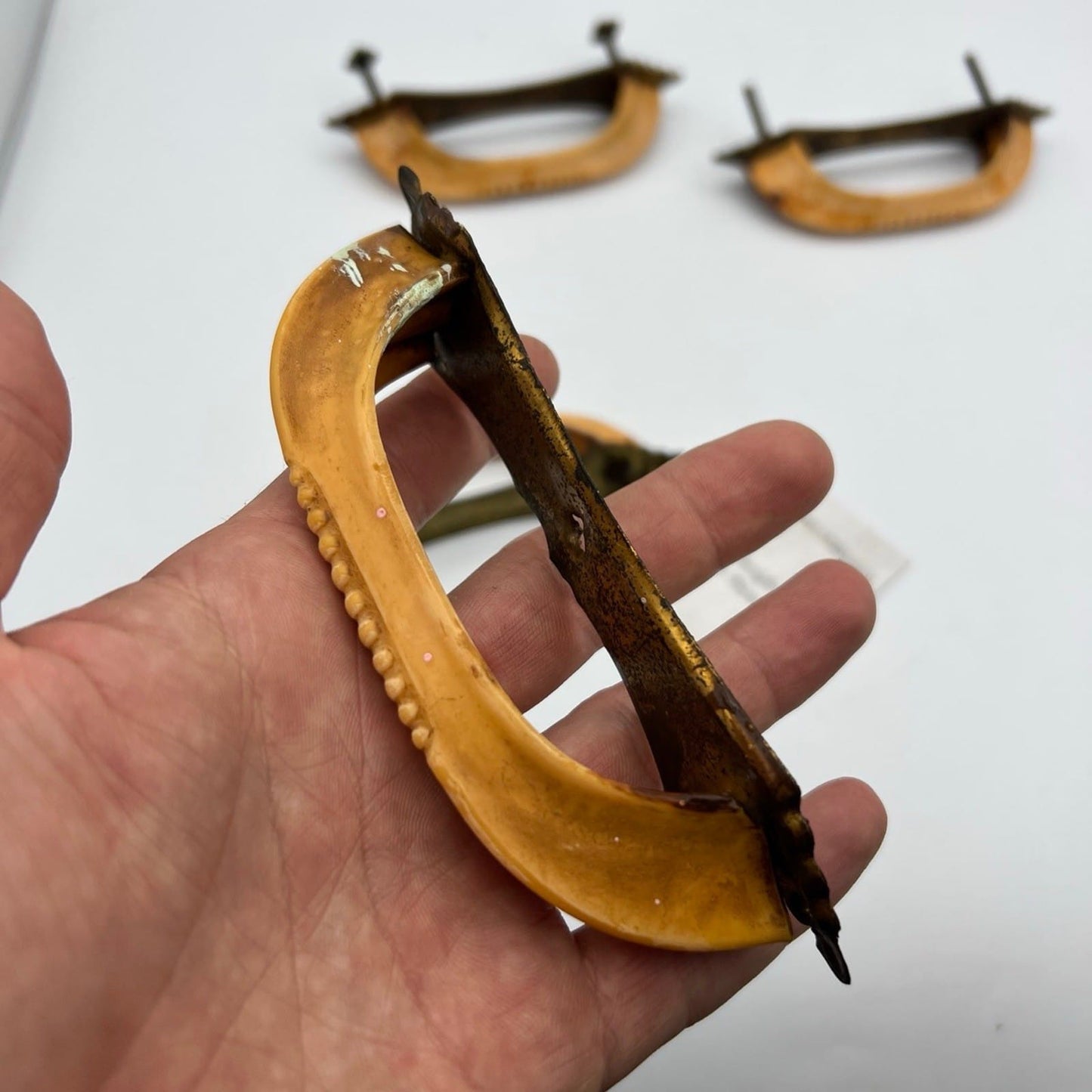 Vecchie Maniglie Per Mobile  Accessori D'epoca Per Restauro anni 40 50 Italiane Categoria  Accessori & Ferramenta d'epoca