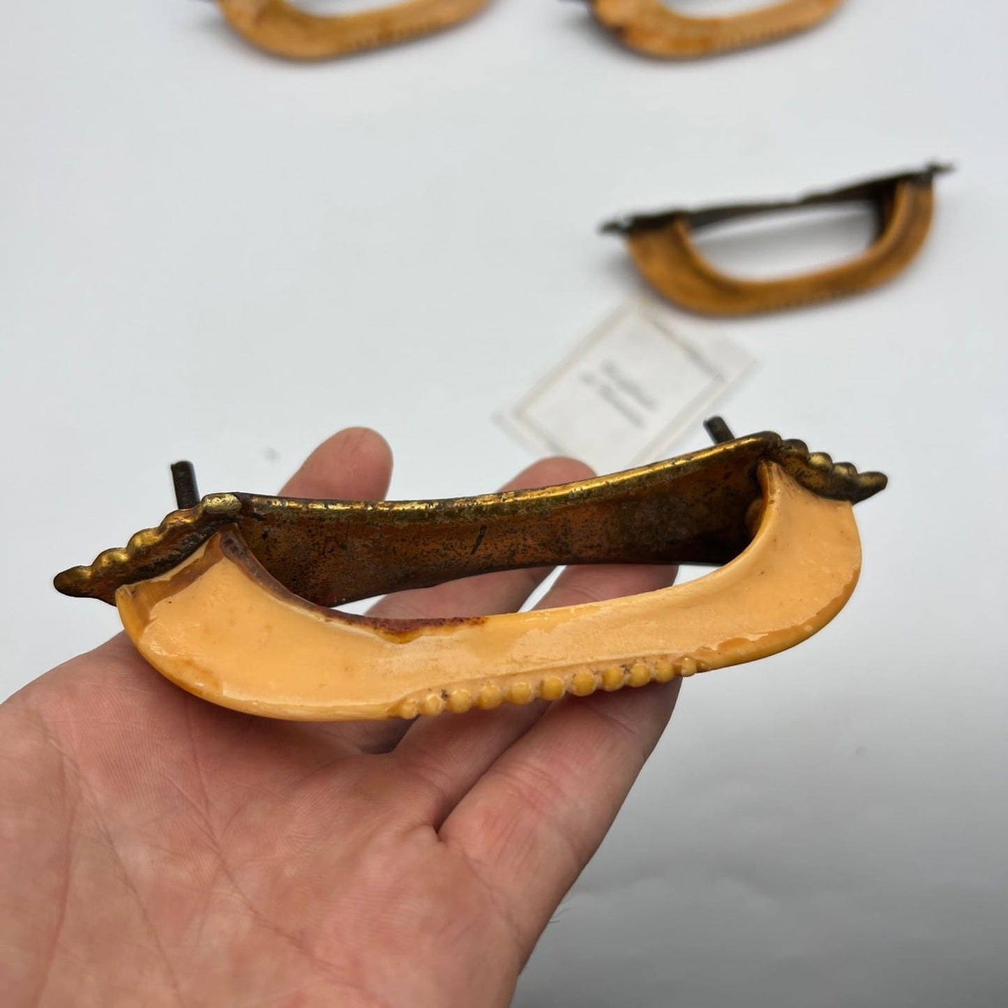 Vecchie Maniglie Per Mobile  Accessori D'epoca Per Restauro anni 40 50 Italiane Categoria  Accessori & Ferramenta d'epoca