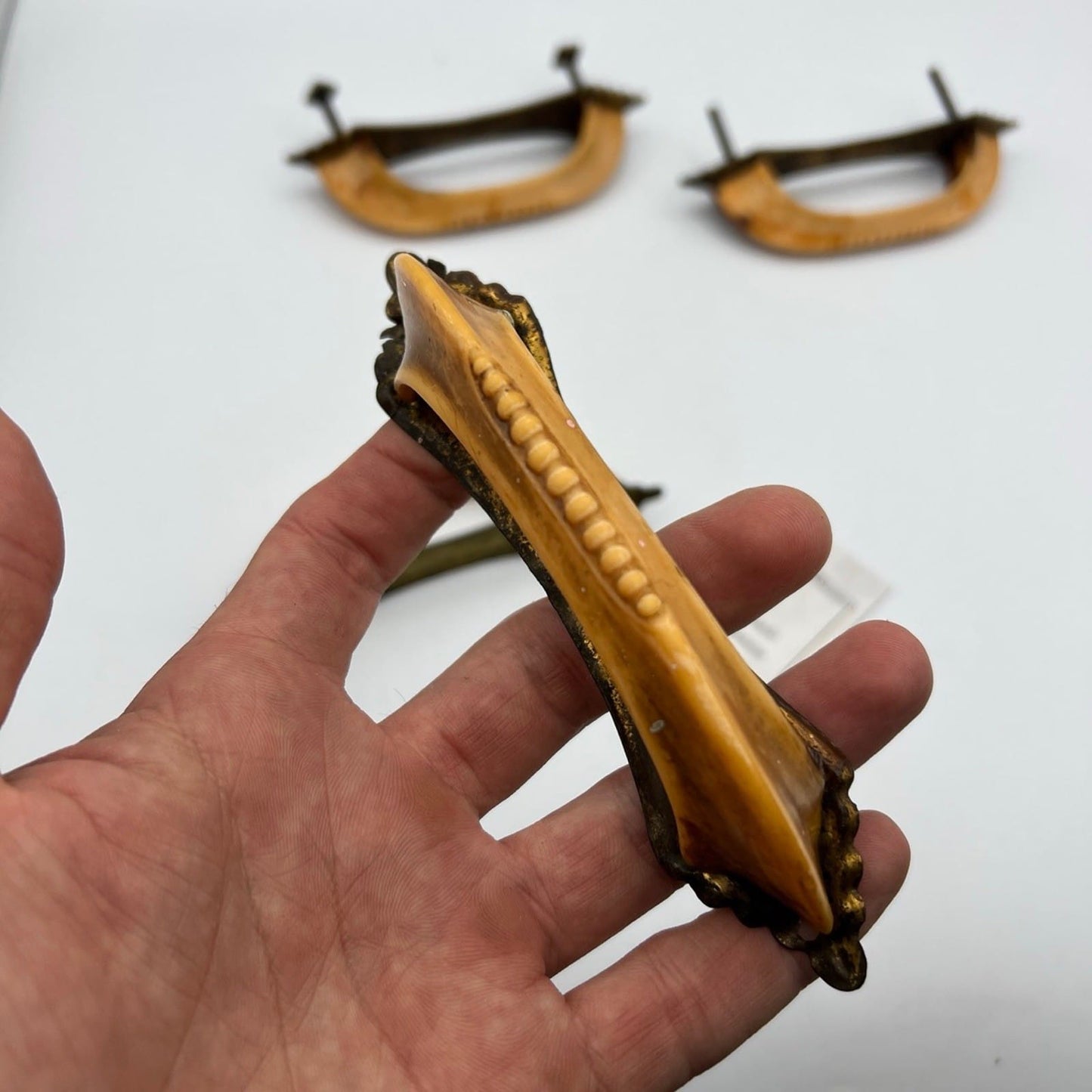 Vecchie Maniglie Per Mobile  Accessori D'epoca Per Restauro anni 40 50 Italiane Categoria  Accessori & Ferramenta d'epoca
