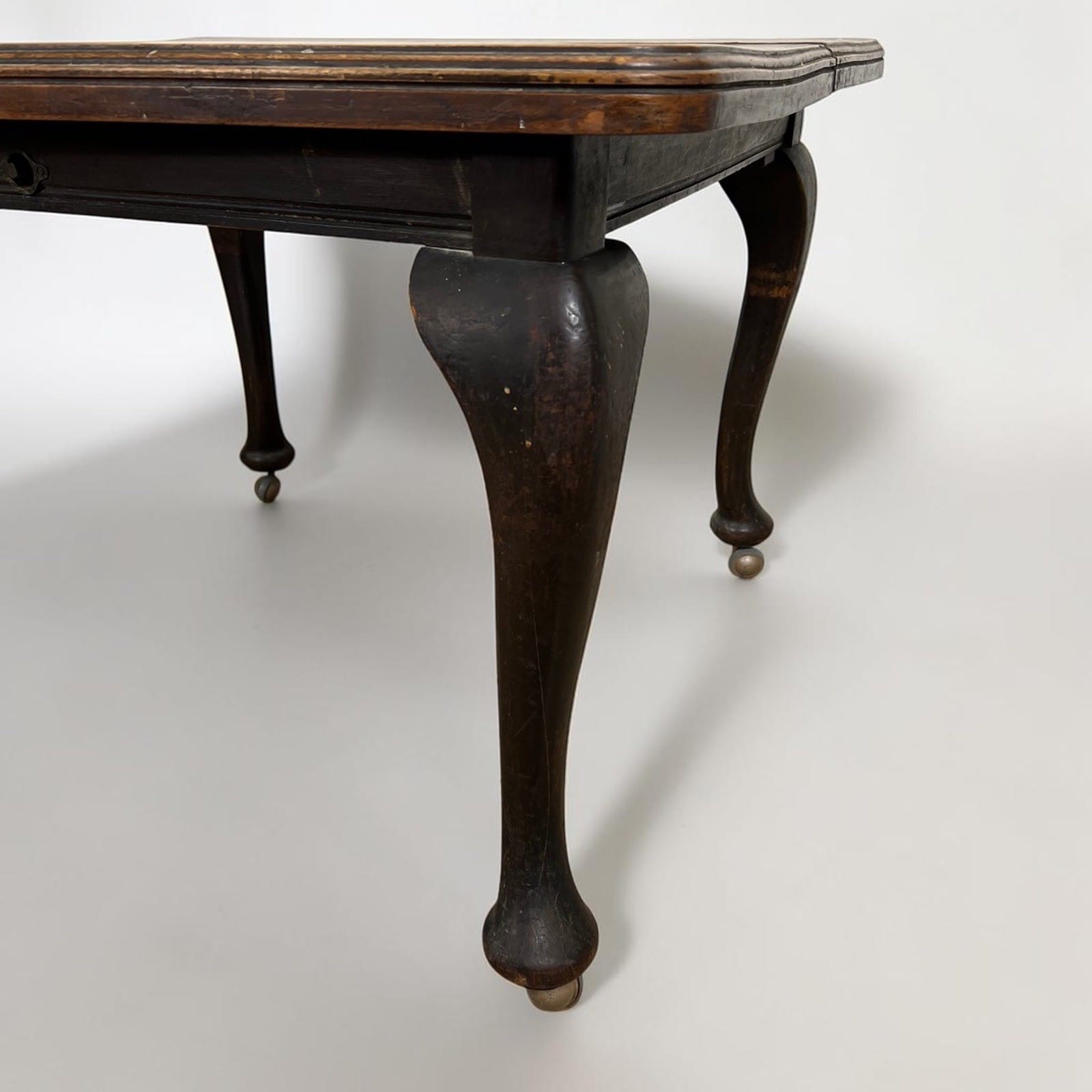 Vecchio Tavolo antico allungabile in legno da pranzo d'epoca stile Inglese 800 Categoria  Tavoli - tavolinetti