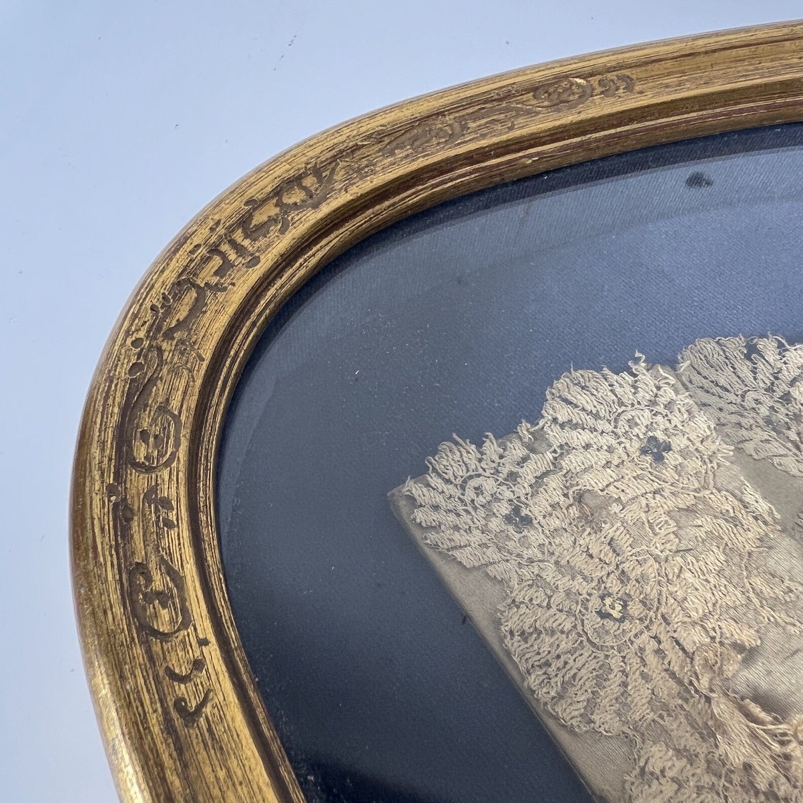 Ventaglio Antico in legno seta dipinto Francese d'epoca 800 Ventagliera Cornice Categoria  Ventagli