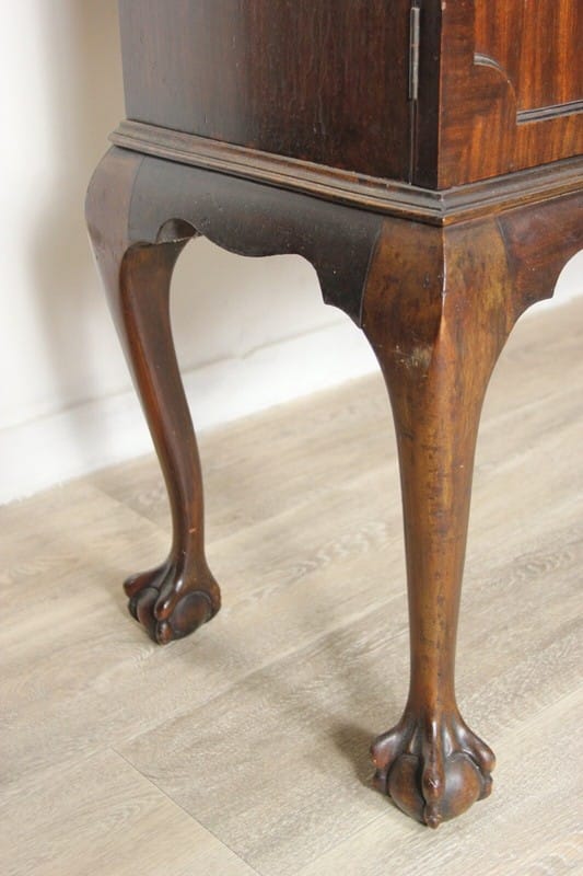 Vetrina antica cristalliera in legno di mogano vetrinetta  inglese 900 d'epoca Categoria  Vetrine