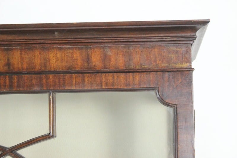 Vetrina antica cristalliera in legno di mogano vetrinetta  inglese 900 d'epoca Categoria  Vetrine