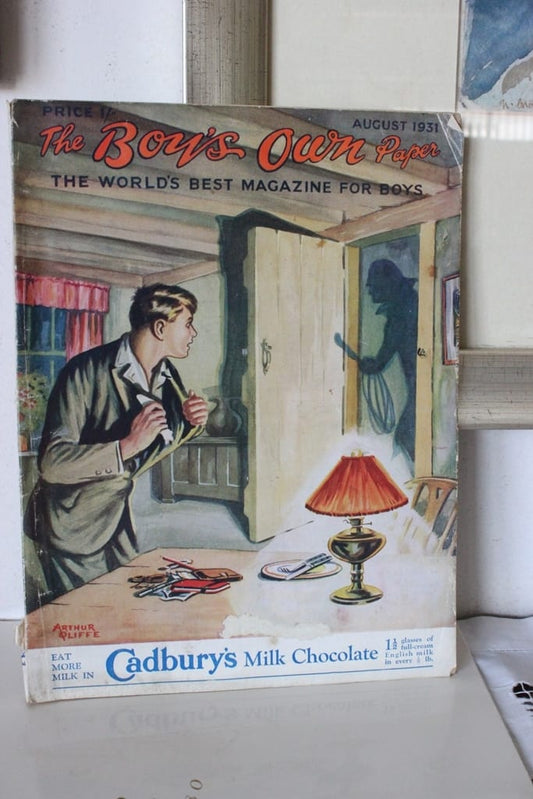 VINTAGE MAGAZINE THE BOYS OUR PAPER AUGUST 1931  VECCHIA RIVISTA INGLESE Categoria  Libri