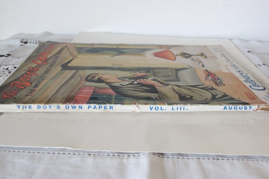 VINTAGE MAGAZINE THE BOYS OUR PAPER AUGUST 1931  VECCHIA RIVISTA INGLESE Categoria  Libri