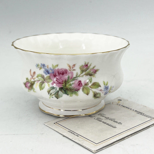 Zuccheriera aperta Ciotolina in porcellana Royal Albert Moss Rose 1960 Inglese Categoria  Servizio tazze - Tazze