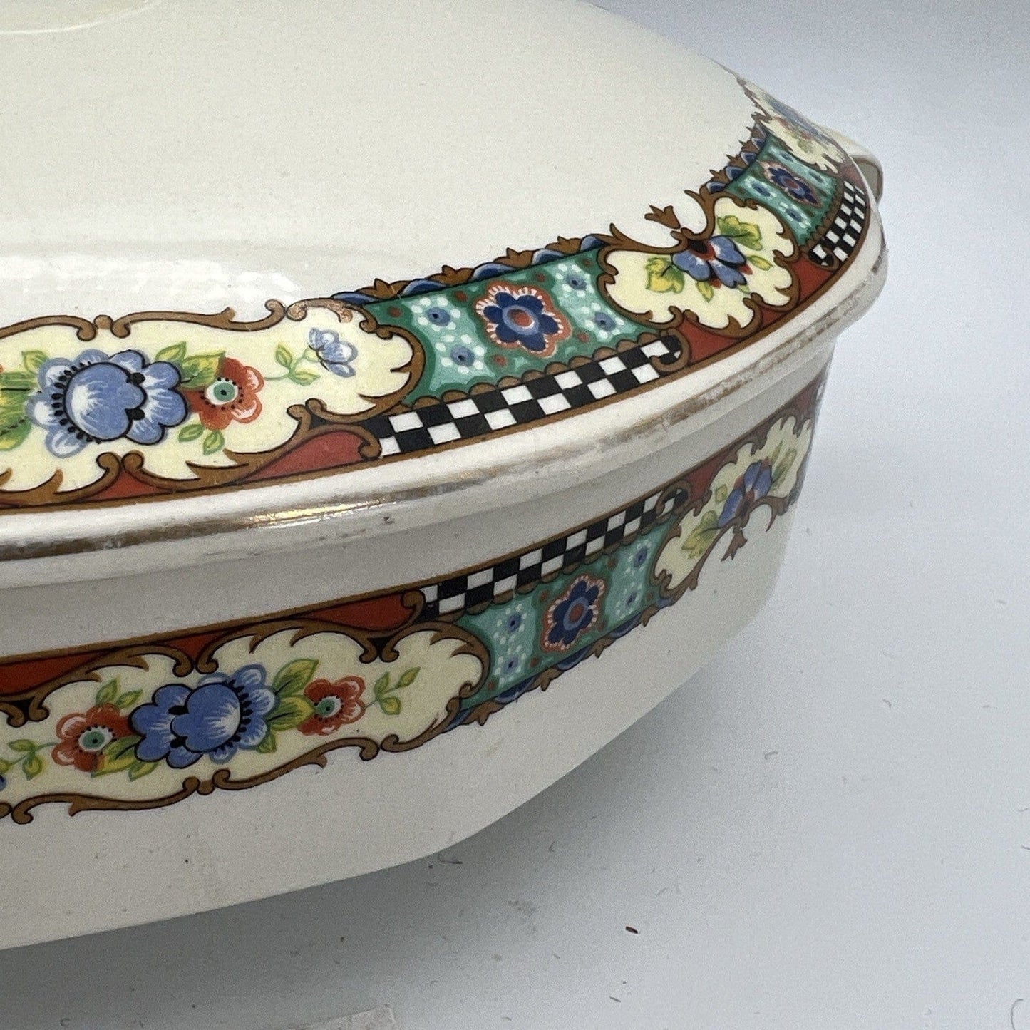 Zuppiera antica in ceramica Bianca Legumiera Vintage Centrotavola 1940 Retrò Categoria  Zuppiere
