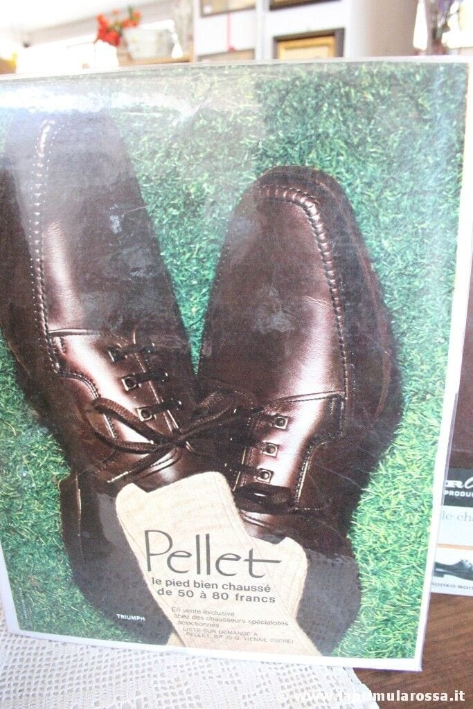 3 PUBBLICITA VINTAGE SCARPE UNIC RODEO PELLET VINTAGE FRENCH SHOES ADVERTISING Pubblicità vintage