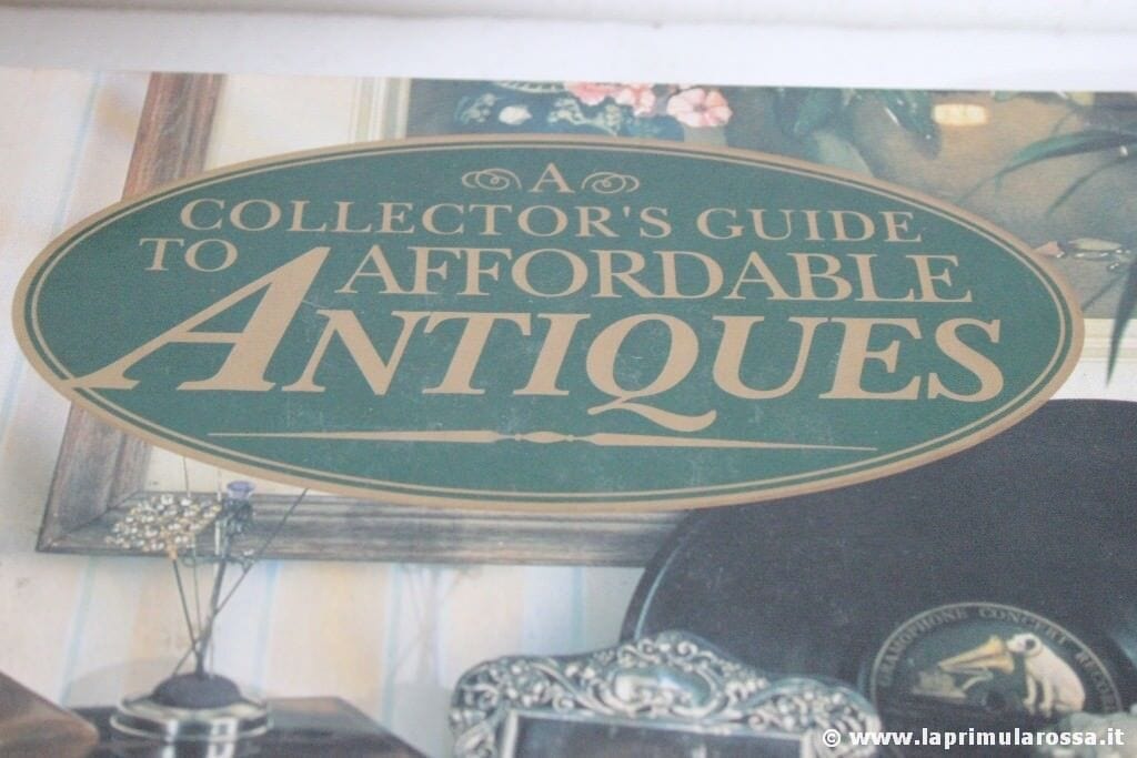 A COLLECTOR'S GUIDE TO AFFORDABLE ANTIQUES 1992 WHSMITH BOOK LIBRO VINTAGE Libri