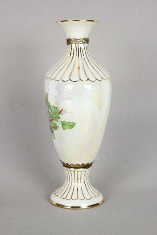 Antica bottiglia da liquore vintage in ceramica porcellana di Canova vaso Ceramiche e Porcellane