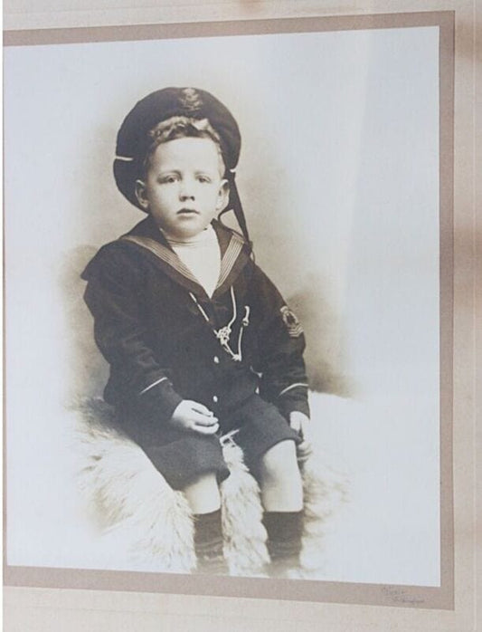 Antica foto Ritratto bambino fanciullo fotoritratto d'epoca ragazzino 900 Stampe e Incisioni