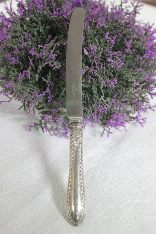 ANTICA POSATA IN ARGENTO STERLING   COLTELLO VINTAGE DA BURRO COLTELLINO Sheffield & Argento