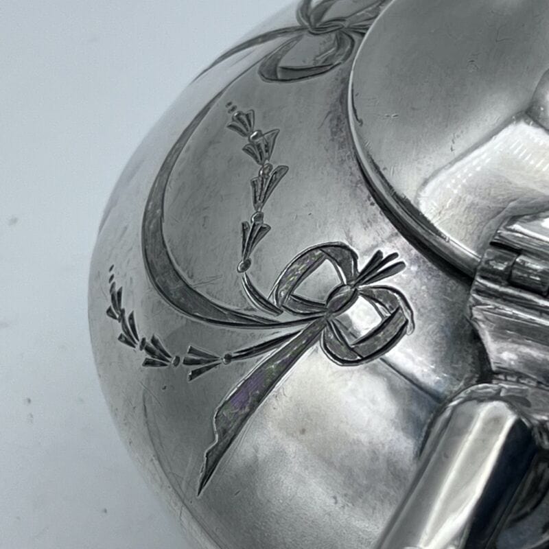 Antica Teiera inglese in argento silver plated sheffield caffettiera d epoca 800 Sheffield & Argento