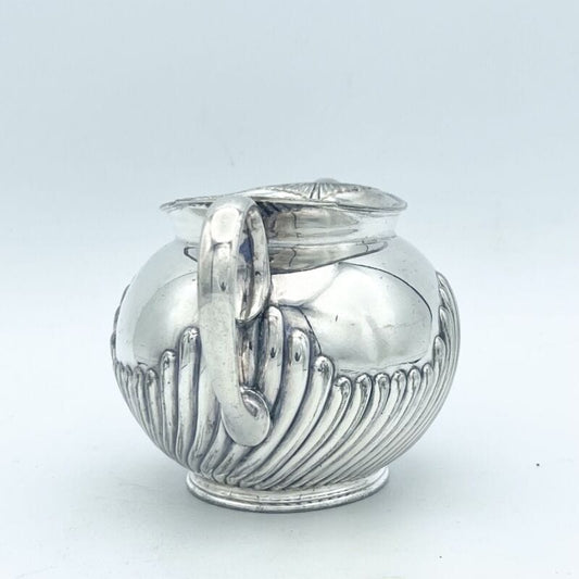 Antica zuccheriera in argento sheffield ciotola in silver plated inglese 800 Sheffield & Argento