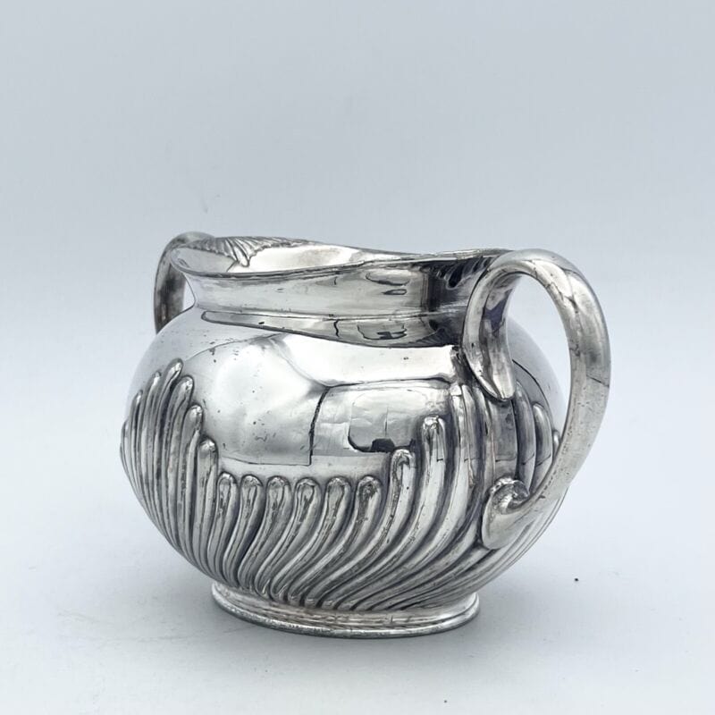 Antica zuccheriera in argento sheffield ciotola in silver plated inglese 800 Sheffield & Argento