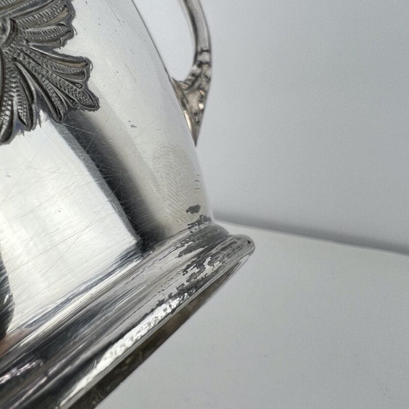 Antica zuccheriera in argento sheffield ciotola silver plate inglese epoca 800 Sheffield & Argento