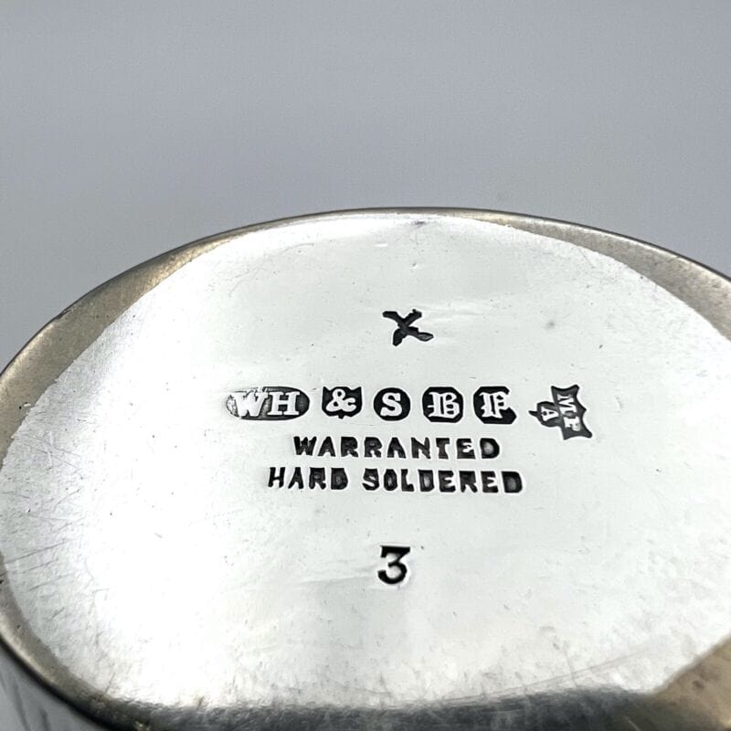 ANTICO BRICCO PER LATTE IN ARGENTO SHEFFIELD LATTIERA IN SILVER PLATE INGLESE q Sheffield & Argento