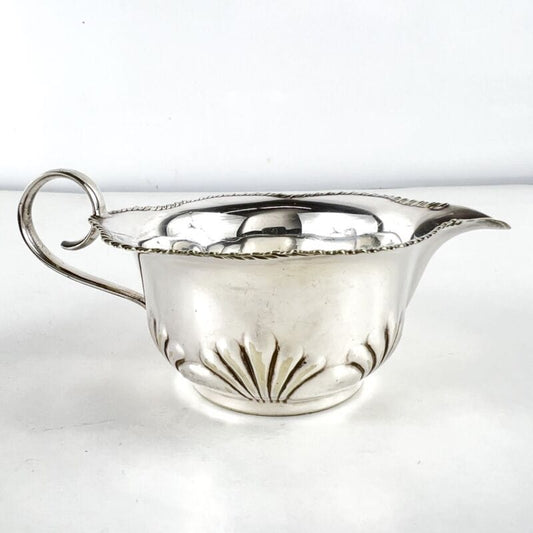 Antico bricco per latte in argento sheffield lattiera in silver plate inglese Sheffield & Argento