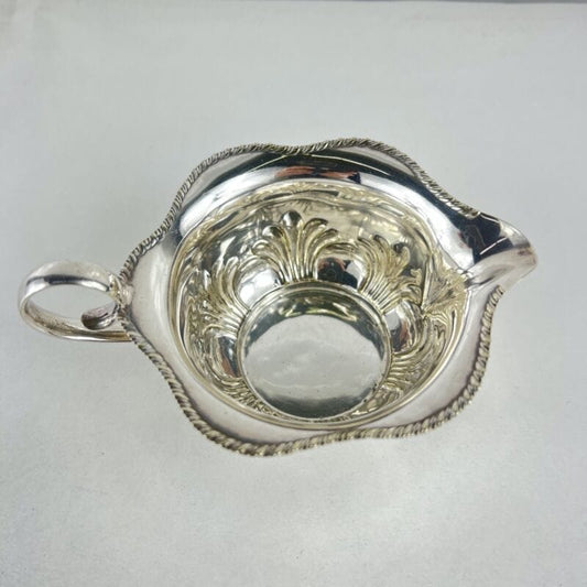 Antico bricco per latte in argento sheffield lattiera in silver plate inglese Sheffield & Argento