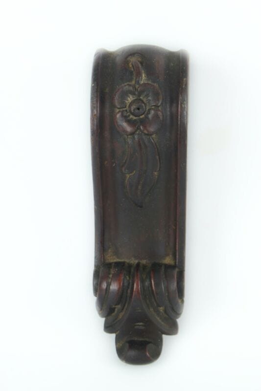 ANTICO FREGIO IN LEGNO CAPITELLO INGLESE INTAGLIO DECORATIVO PER RESTAURO 800 Restauro