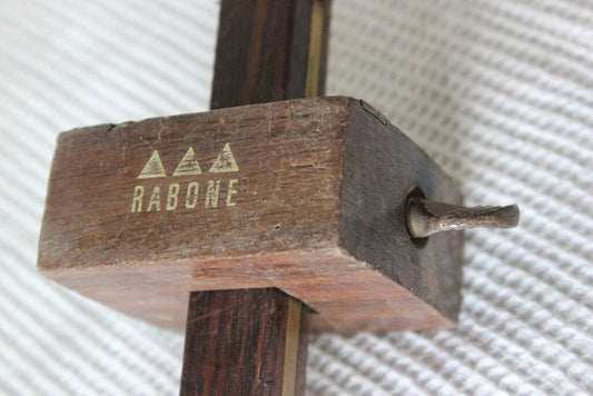ANTICO GRAFFIETTO IN LEGNO TRUSCHINO MARCA RABONE VECCHIO ARNESE X FALEGNAME Attrezzi e Strumenti