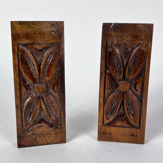 Antico intaglio decorativo in legno vecchio fregio cimasa per restauro arredo Restauro