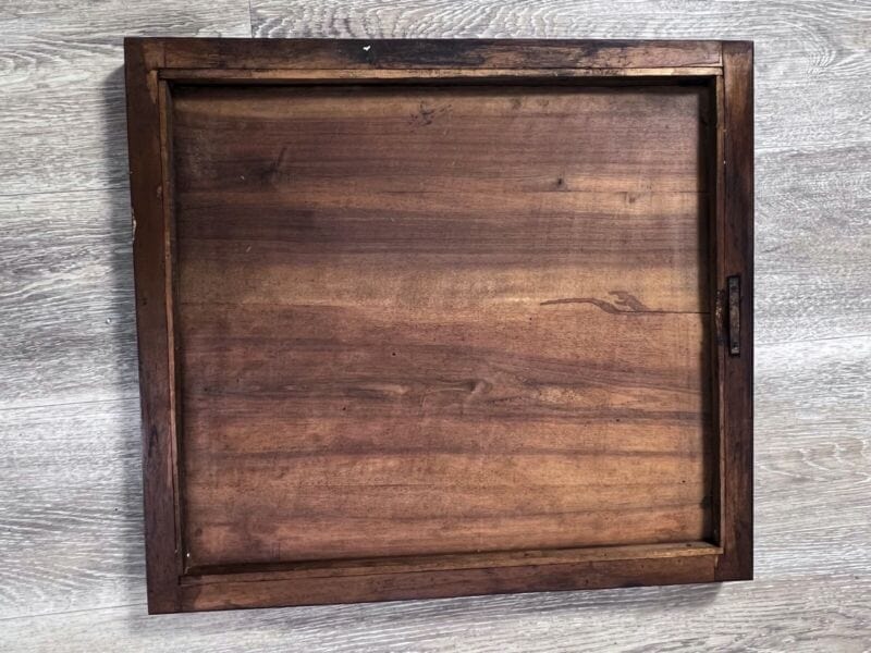 Antico pannello intaglio decorativo vecchio fregio in legno scolpito d' epoca Restauro