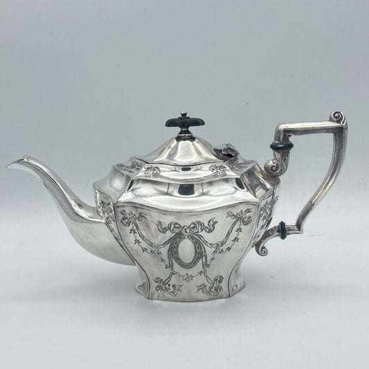 ANTICO SET DA TE the IN ARGENTO SILVER PLATED SERVIZIO INGLESE 800 SHEFFIELD Sheffield & Argento