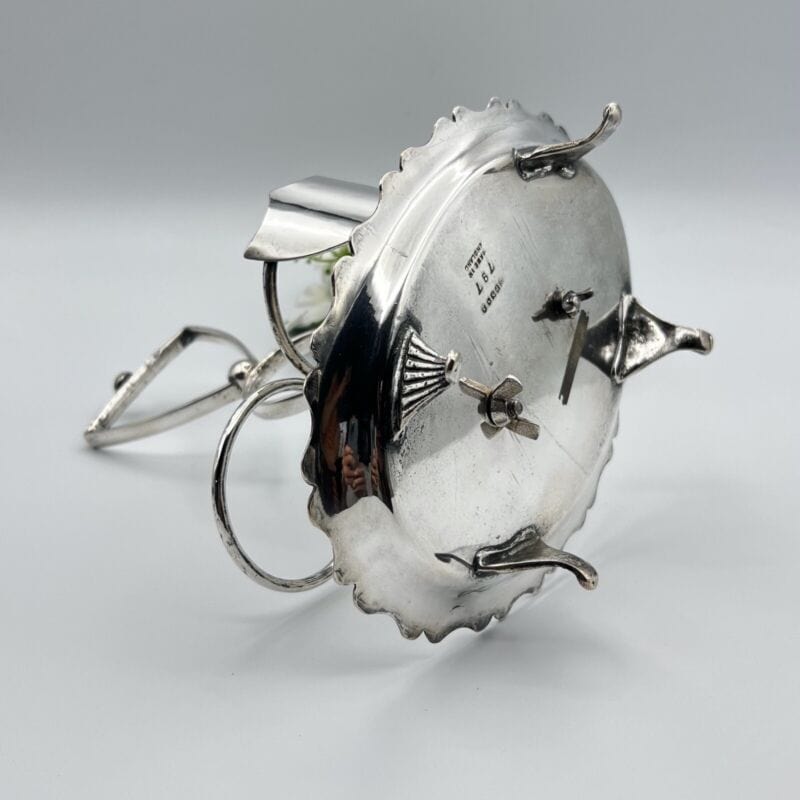 Antico Silver Condiment set condimento in argento sheffield plated olio aceto Sheffield & Argento