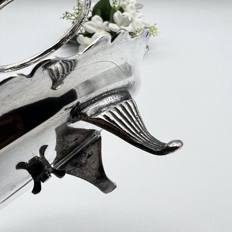 Antico Silver Condiment set condimento in argento sheffield plated olio aceto Sheffield & Argento