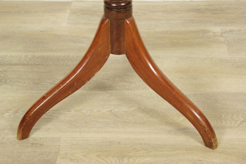 Antico Tavolino tavolo in legno da salotto soggiorno porta telefono pieghevole Arredamento