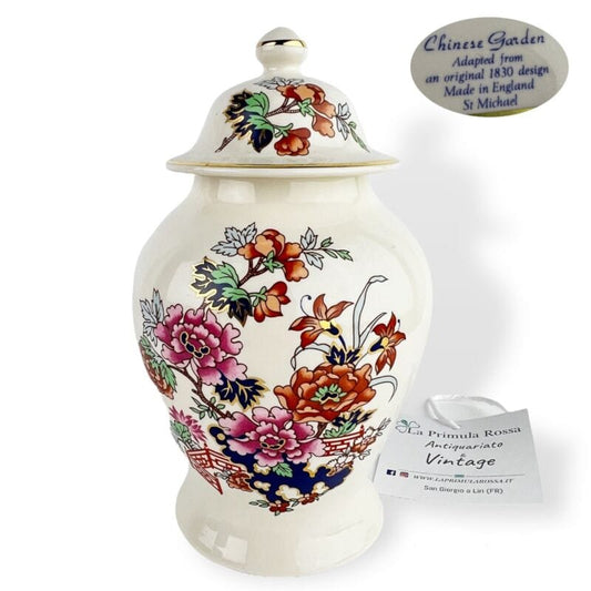 Antico Vaso potiche in porcellana Inglese vintage Ceramiche e Porcellane