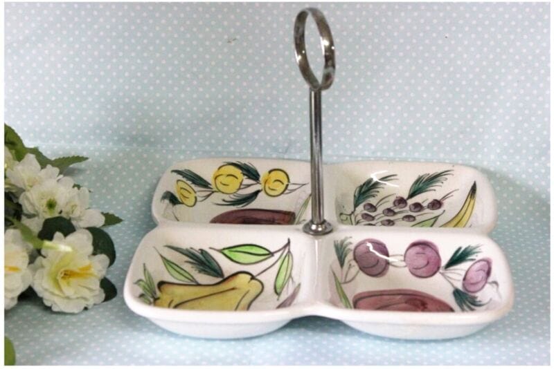 Antipastiera Cena Fredda 7 Pezzi Linea Animaletti. Ceramica Di Vietri Dipinta A Mano Antipastiera Cena Fredda 7 Pezzi Linea Animaletti. Ceramica Di Vietri Dipinta A Mano