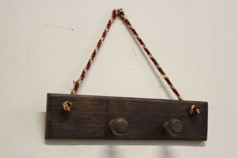 APPENDINO D'EPOCA DA PARETE IN LEGNO  L. cm 25 COUNTRY CHIC  - VINTAGE HANGER Complementi d'arredo
